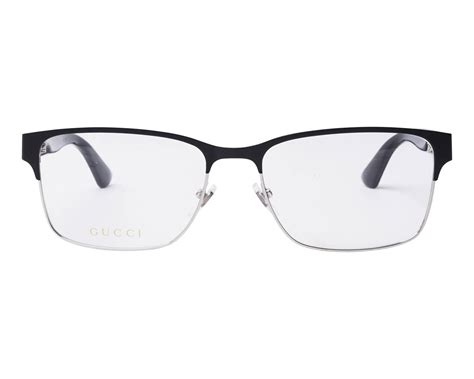 gucci gg0750o|Gucci™ GG0750O 005 60 Black Eyeglasses .